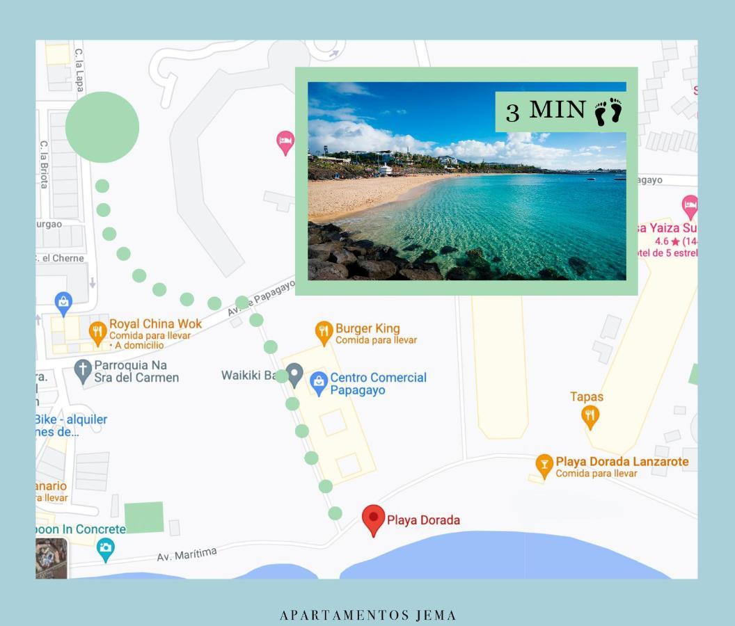 Apartamento Jema, A Un Paso De La Playa Playa Blanca  Kültér fotó